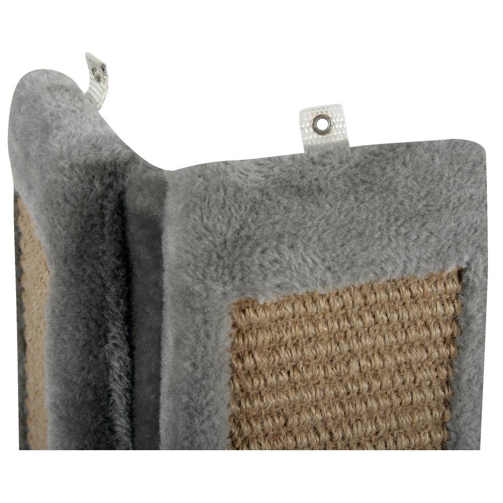 Zolux - Griffoir d'angle gris 24 x 56 cm, pour chat - Image 1