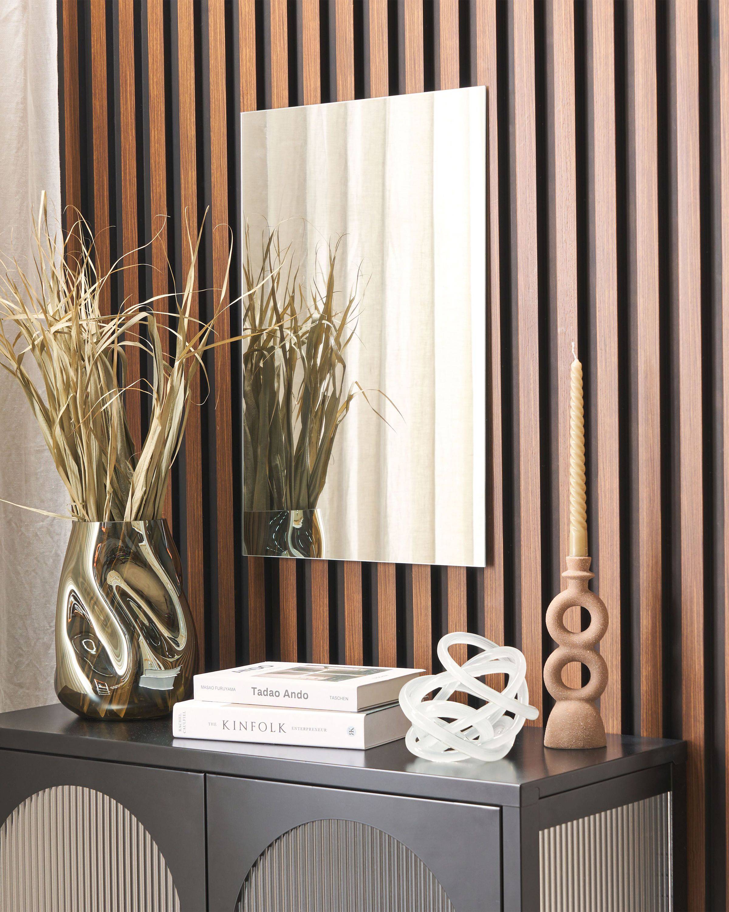 Beliani - Miroir Verre Argenté ANGERS - 40x0.5x60- Beliani - Image 1