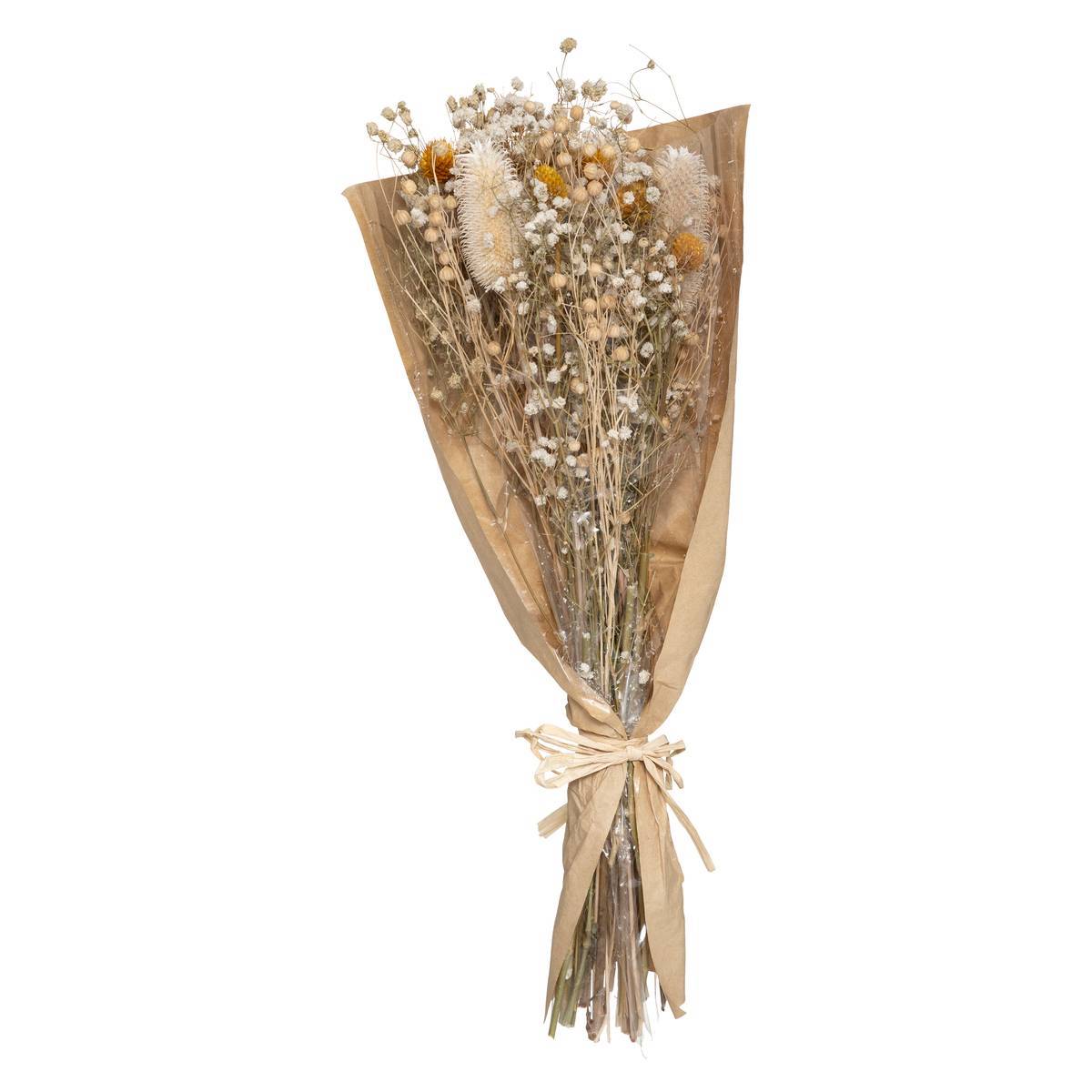 Atmosphera - Bouquet fleurs séchées "Chardon" H48cm - Atmosphera Créateur d'intérieur - Imagen 1