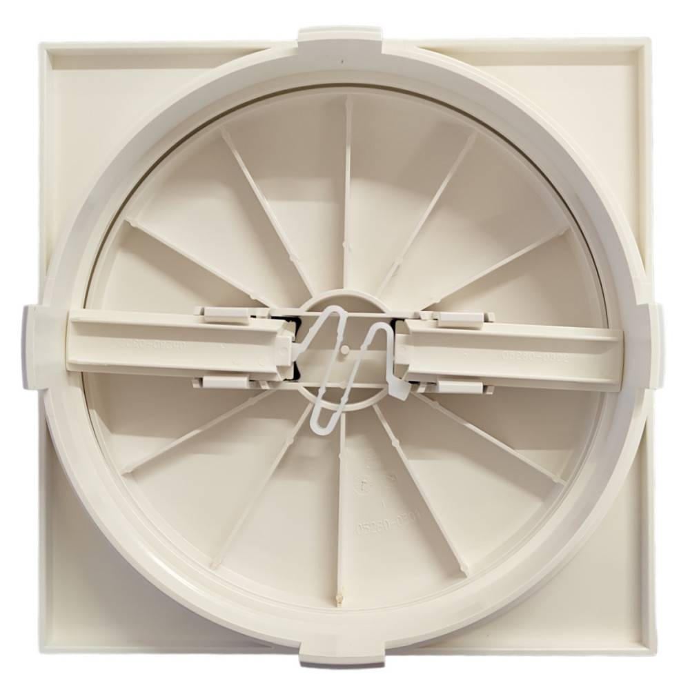 Astral Pool - Couvercle skimmer rond clips et cadre carré ASTRAL Prestige 4402010510 - Imagen 3