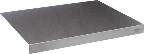 Importdistrib - Planche à Pétrir Multi-Usages Inox 50cm Gris IMPORTDISTRIB - Image 1