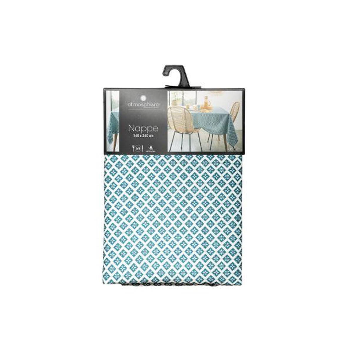 Nappe anti-tache tissu imprimé Tikal 140 x 240 cm - Imagen 5