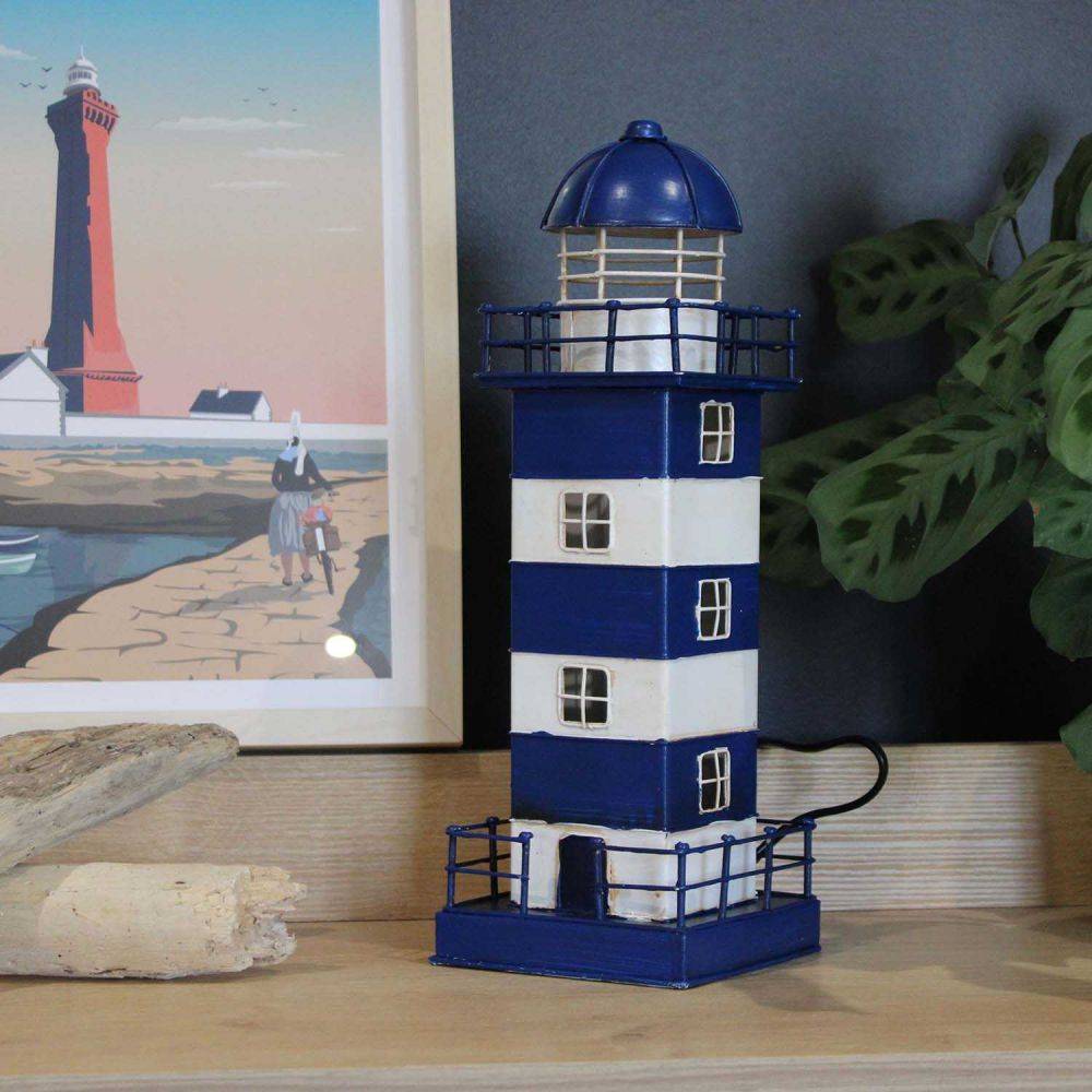 Batela - Phare en métal à led 32 cm Modèle 2 - Imagen 2
