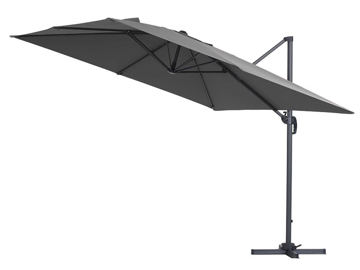 Habitat Et Jardin - Parasol Jardin Déporté "sun 3" - 3 X 3 M - Gris -habitat Et Jardin - Imagen 2