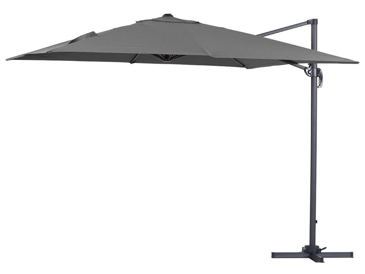 Habitat Et Jardin - Parasol Jardin Déporté "sun 3" - 3 X 3 M - Gris -habitat Et Jardin - Imagen 1