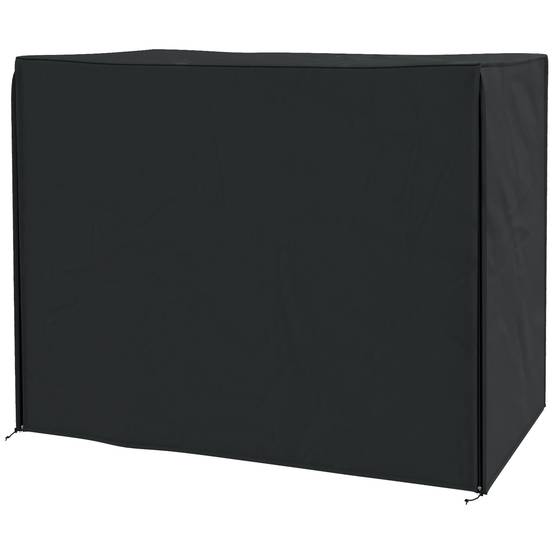 Housse de Protection Balancelle Oxford Jardin Imperméable 220x125x172cm Noir - ComfortXL Outdoor Living - Image 2