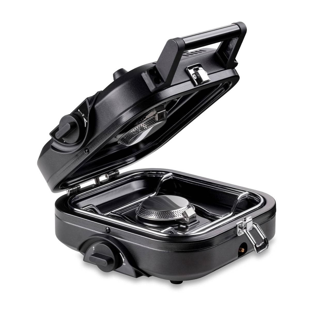 Réchaud gaz 2 feux 4600W pliable + 2 Cartouches de gaz KEMPER - Imagen 10