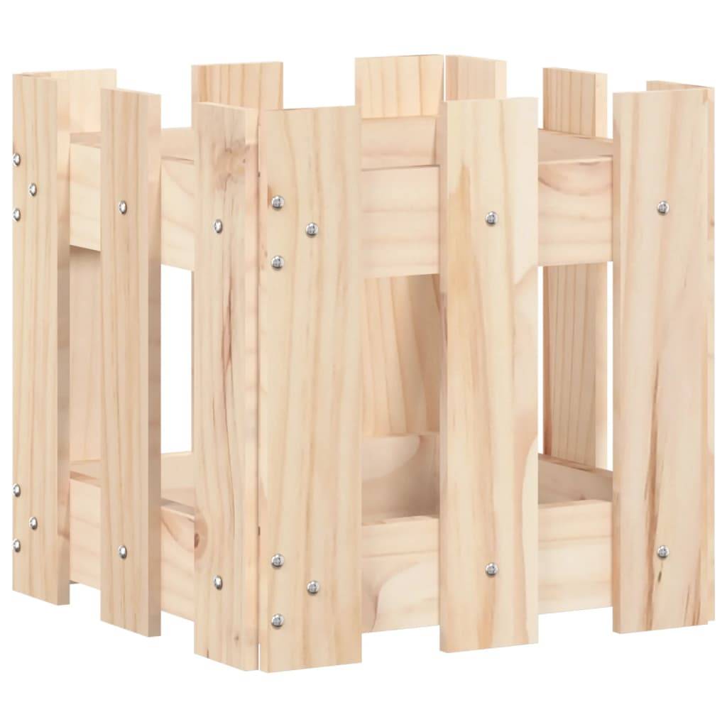 Prolenta Premium - Jardinière bois marron 30 x 30 x 30 cm - Prolenta premium p315.0 - Image 4