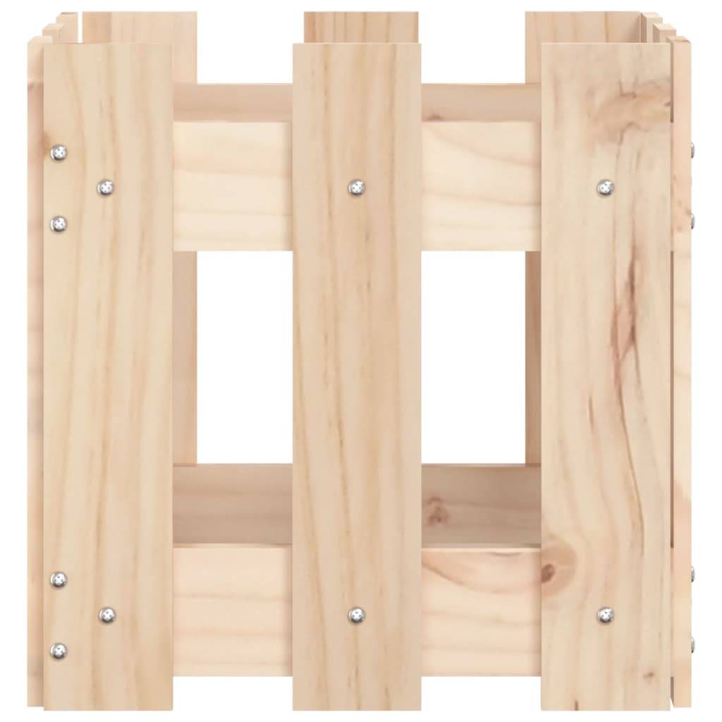 Prolenta Premium - Jardinière bois marron 30 x 30 x 30 cm - Prolenta premium p315.0 - Image 6
