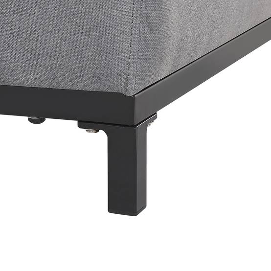 Fauteuil Tissu Gris ROVIGO - Beliani - Image 7