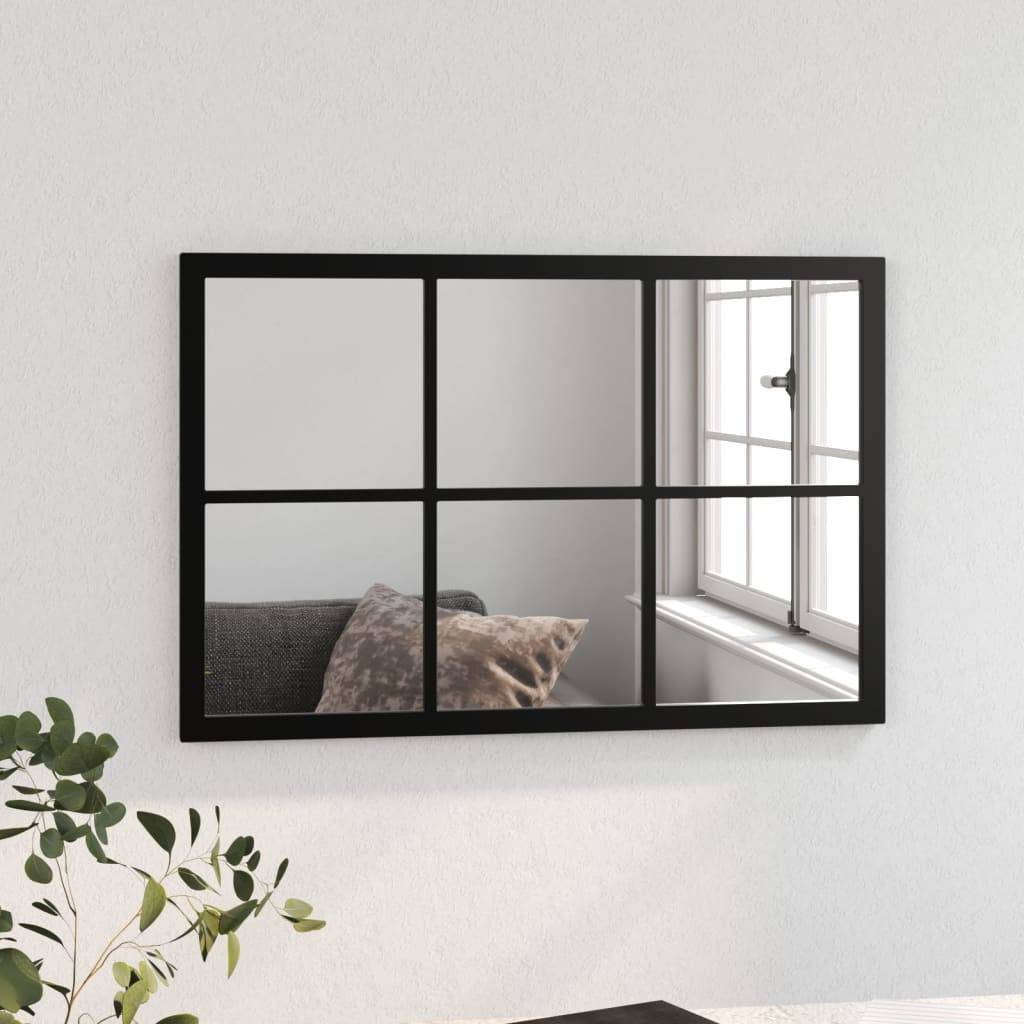 Maison Chic - Miroir mural noir 60x40 cm métal Maison Chic - Image 3