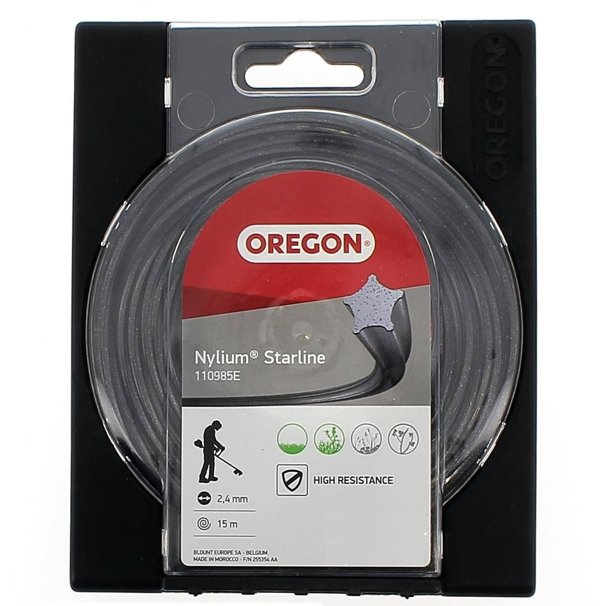 Suricut - Fil de coupe 2.4 mm pour débroussailleuse Nylium Starline OREGON - 15 mètres - SURICUT - Imagen 1