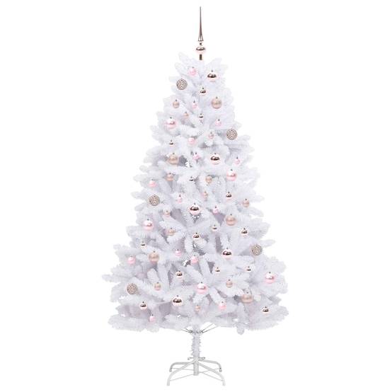 Vidaxl - Sapin de Noël Artificiel à Branches Articulées Blanc 180 cm vidaXL 3426596 - Image 5