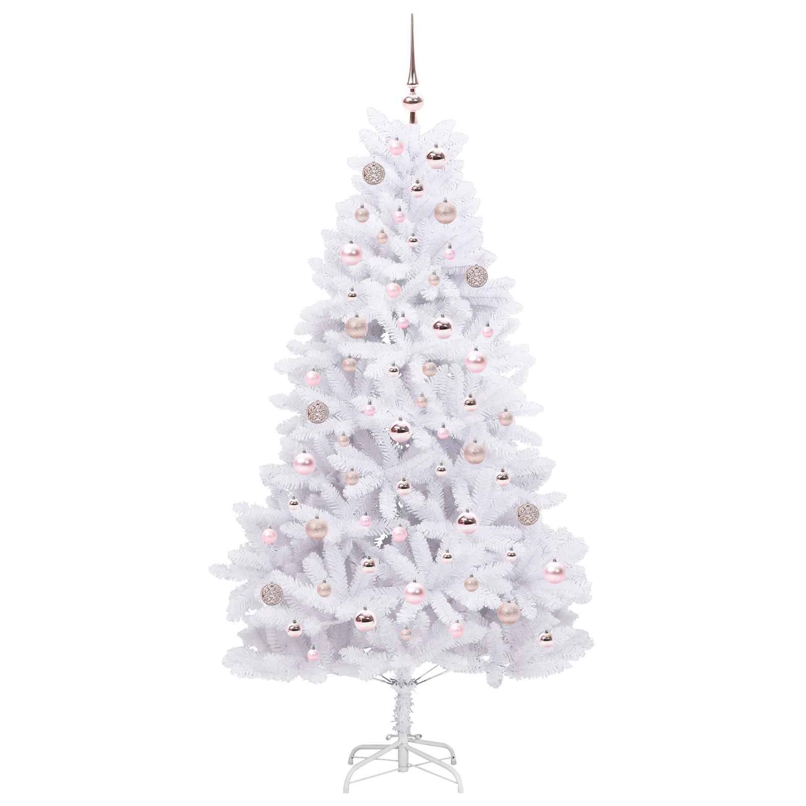 Vidaxl - Sapin de Noël Artificiel à Branches Articulées Blanc 180 cm vidaXL 3426596 - Image 5