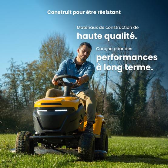 Stiga - Tracteur de pelouse électrique Tornado 5108e, 56 V, Largeur 108 cm, Tableau de bord numérique et connectivité STIGA.GO - STIGA - Image 5