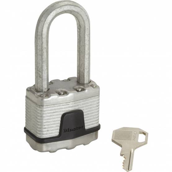 Master Lock - Cadenas à clé MASTER LOCK acier laminé, l.50 mm - Image 1