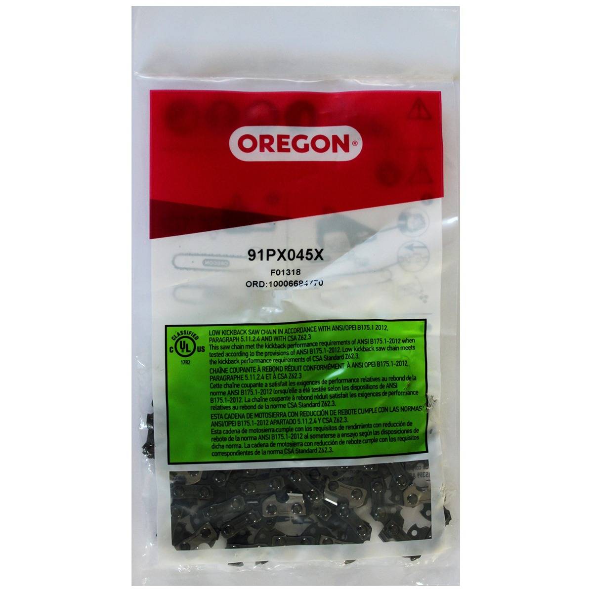 Gt Elec - Chaîne OREGON 45 maillons - Référence : 91PX045X - GT ELEC - Imagen 1