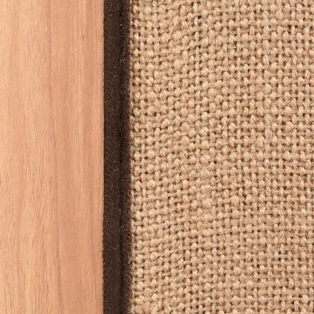 Meuble TV Fino Blanc & Brun & Naturel,50 x 29 x 41H pour chat - Imagen 6
