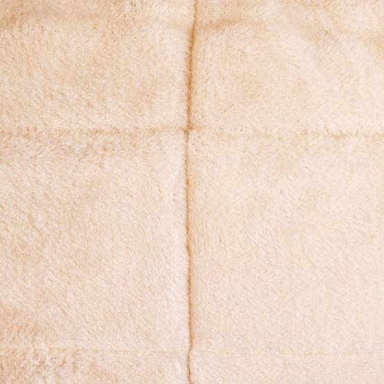 Meuble TV Fino Blanc & Brun & Naturel,50 x 29 x 41H pour chat - Image 5