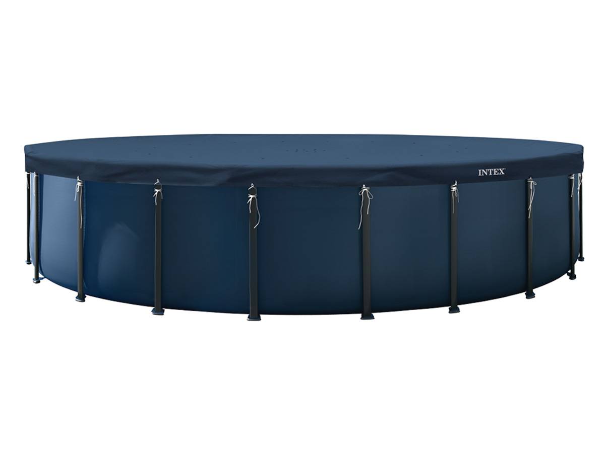 Bâche hiver pour piscine ronde Ø 6,10 m - Intex - Image 1