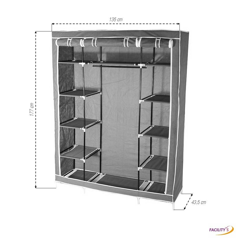 Facilitys - Armoire de rangement dressing XXL - Imagen 4