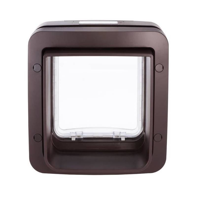 Sans Marque - Sureflap Grande Chatiere A Puce Electronique Marron - Image 2