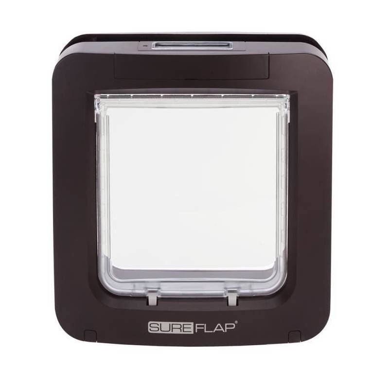 Sans Marque - Sureflap Grande Chatiere A Puce Electronique Marron - Image 3
