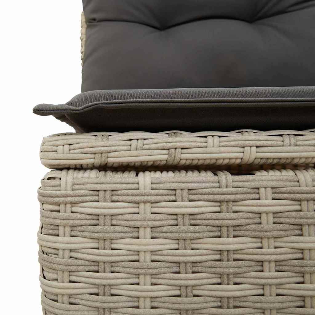 ComfortXL - Salon de Jardin Gris Clair 5 Places Modulable Design Épuré – ComfortXL Outdoor Living - Image 7