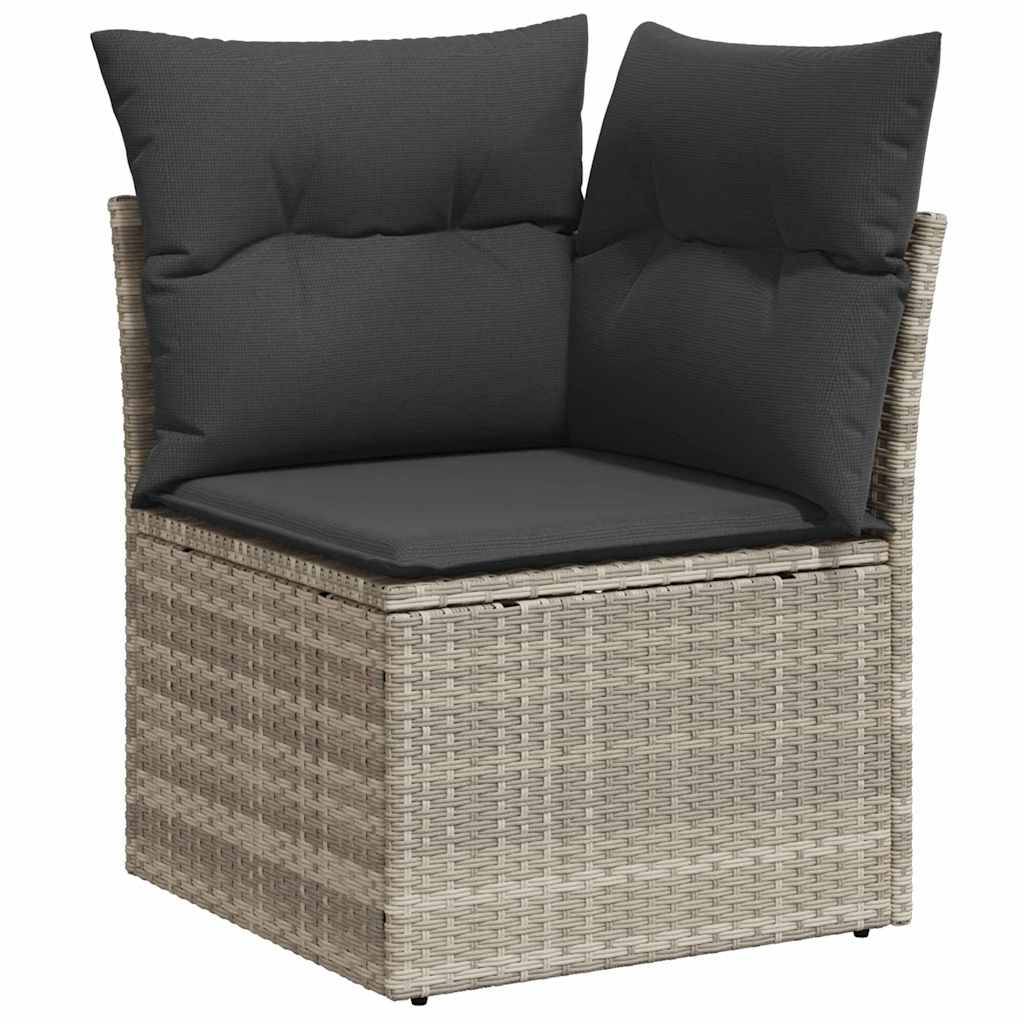 ComfortXL - Salon de Jardin Gris Clair 5 Places Modulable Design Épuré – ComfortXL Outdoor Living - Image 6
