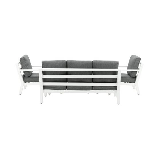 Salon de Jardin "Barcelona" 171cm Blanc - Image 5