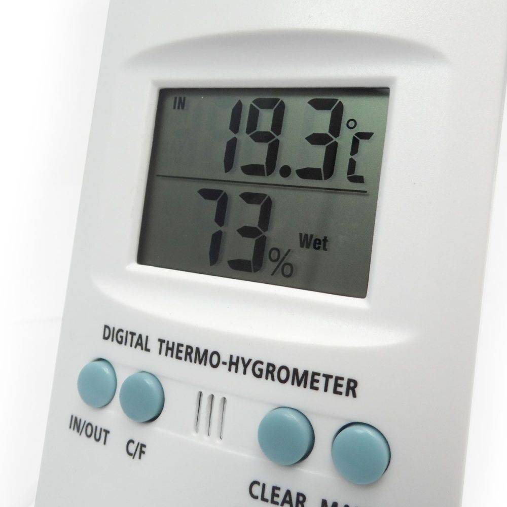 Thermomètre & Hygromètre digital + sonde - Cornwall Electronics - Image 3