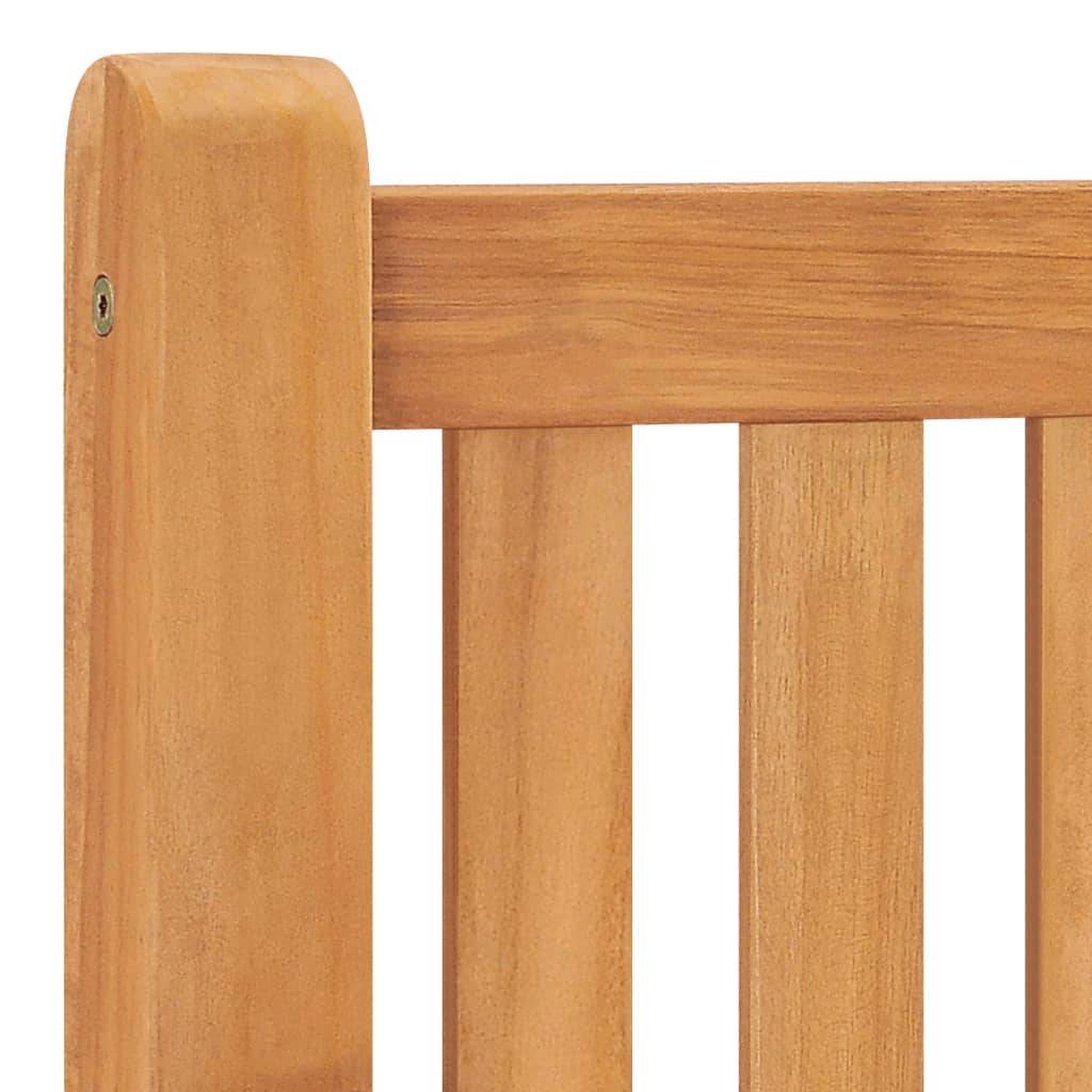 PANGIVO - Banc de jardin bois de teck naturel 114 x 69 x 92 cm - PANGIVO - Image 5