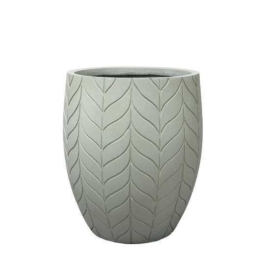 Cache-pot pré percé ESSENCE 54x60cm beige - Image 1
