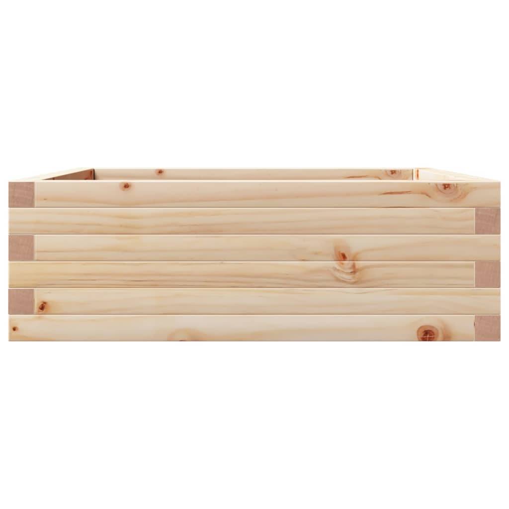 Maison Chic - Jardinière, Bac à fleurs, Pot de fleurs 70x70x23 cm bois de pin massif - Imagen 6