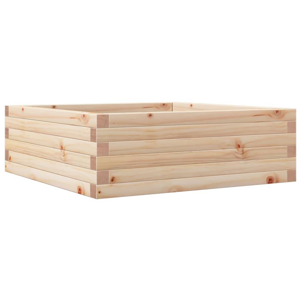 Maison Chic - Jardinière, Bac à fleurs, Pot de fleurs 70x70x23 cm bois de pin massif - Imagen 7