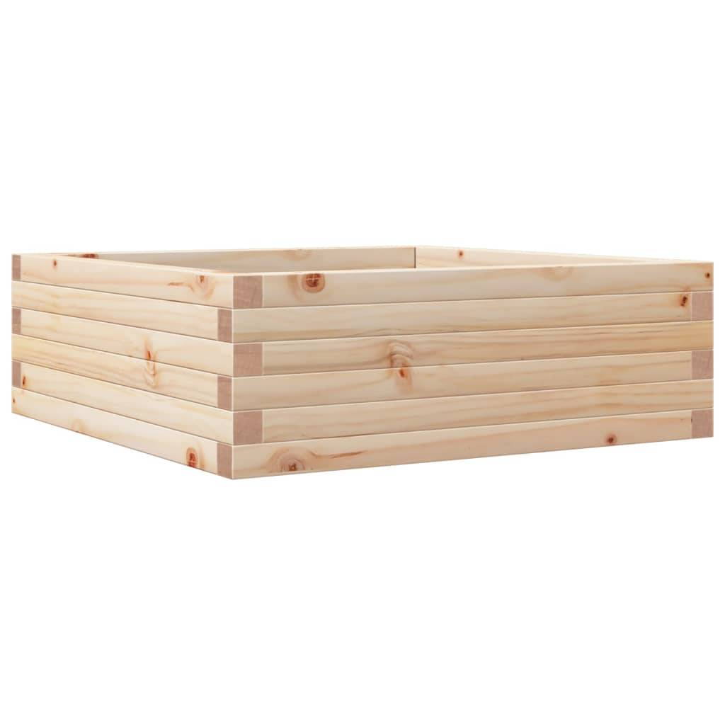 Maison Chic - Jardinière, Bac à fleurs, Pot de fleurs 70x70x23 cm bois de pin massif - Imagen 1