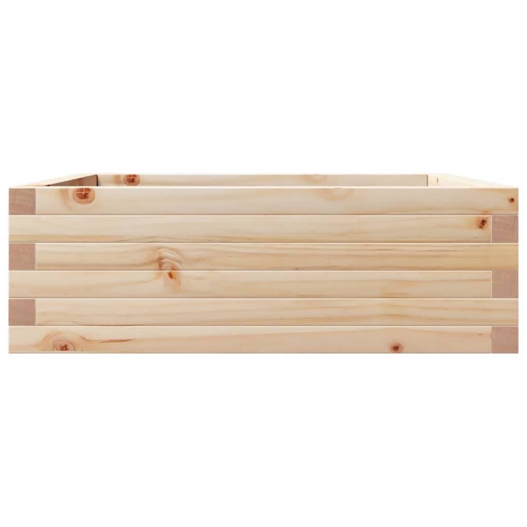 Maison Chic - Jardinière, Bac à fleurs, Pot de fleurs 70x70x23 cm bois de pin massif - Imagen 5