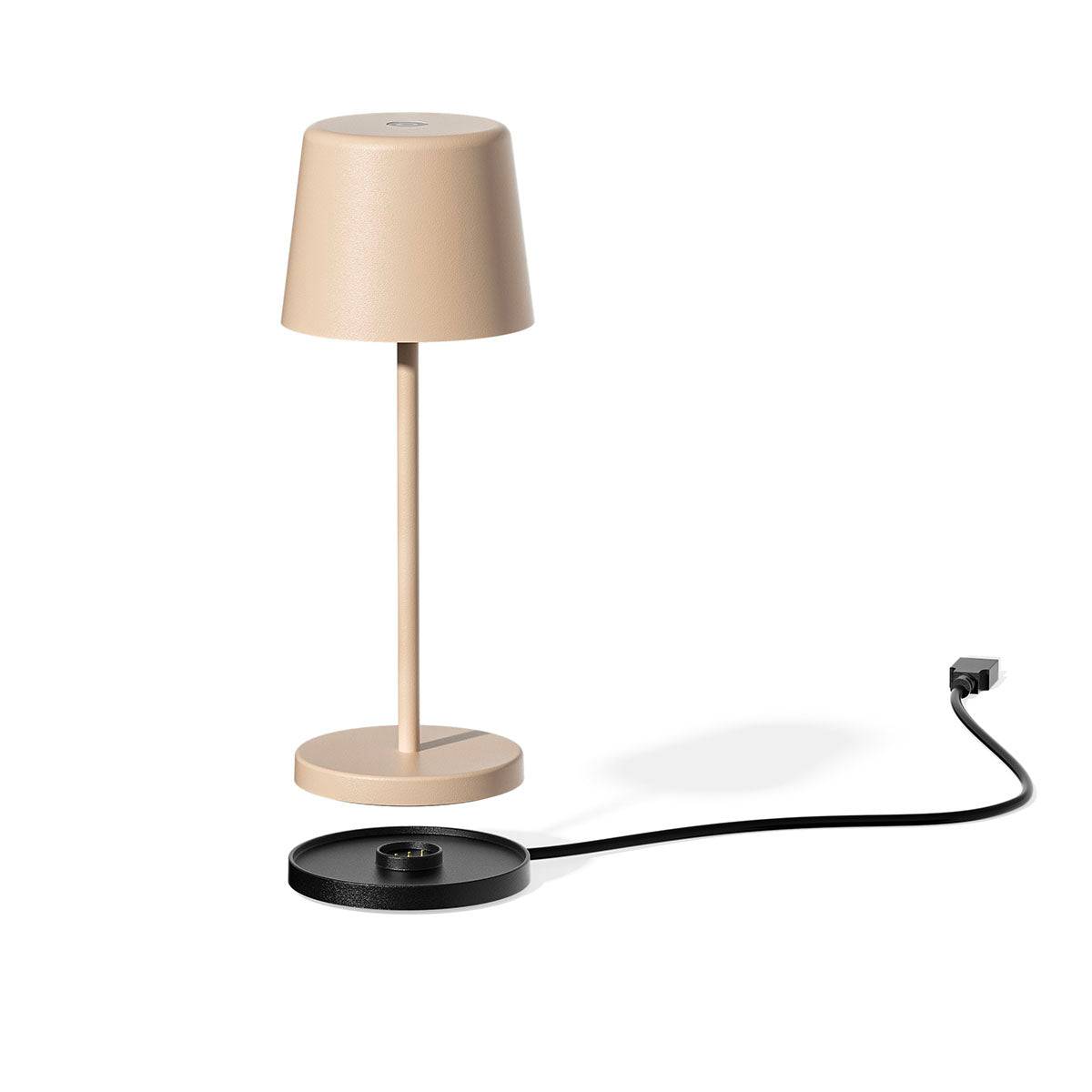 Lumisky - Lampe de table sans fil MINI KELLY Sable H22cm - Image 4