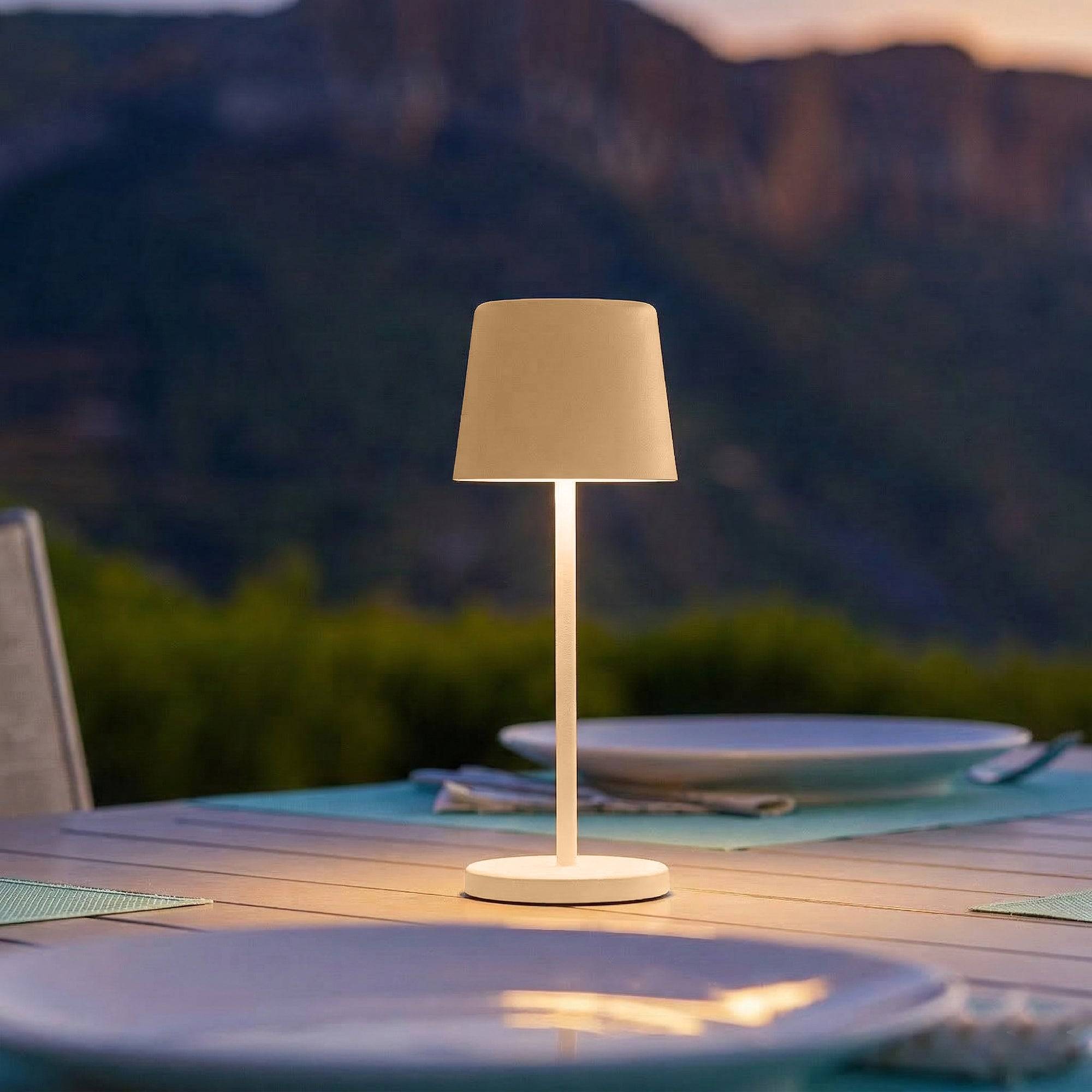 Lumisky - Lampe de table sans fil MINI KELLY Sable H22cm - Image 2