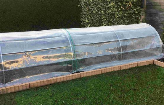 Serre de jardin tunnel de forçage 10m de long - serre à semis - LES SERRES TONNEAU - Image 1