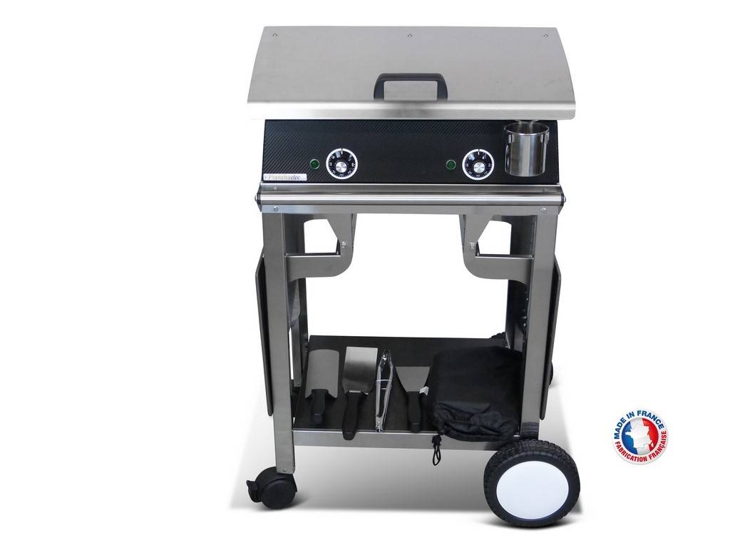 Pack plancha électrique PLANCHAELEC LUX 600 CARBON - CHARIOT RIVOLI - Image 3