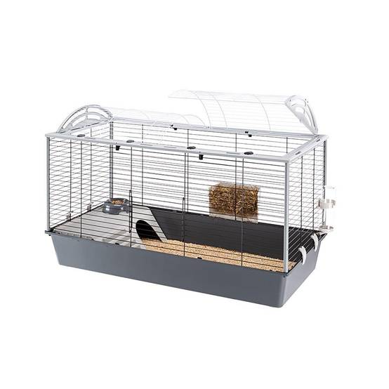 Ferplast - Cage pour Lapins et Cochons d'Inde CASITA 120H avec dessus Arrondi, Accessoires Inclus - Imagen 2