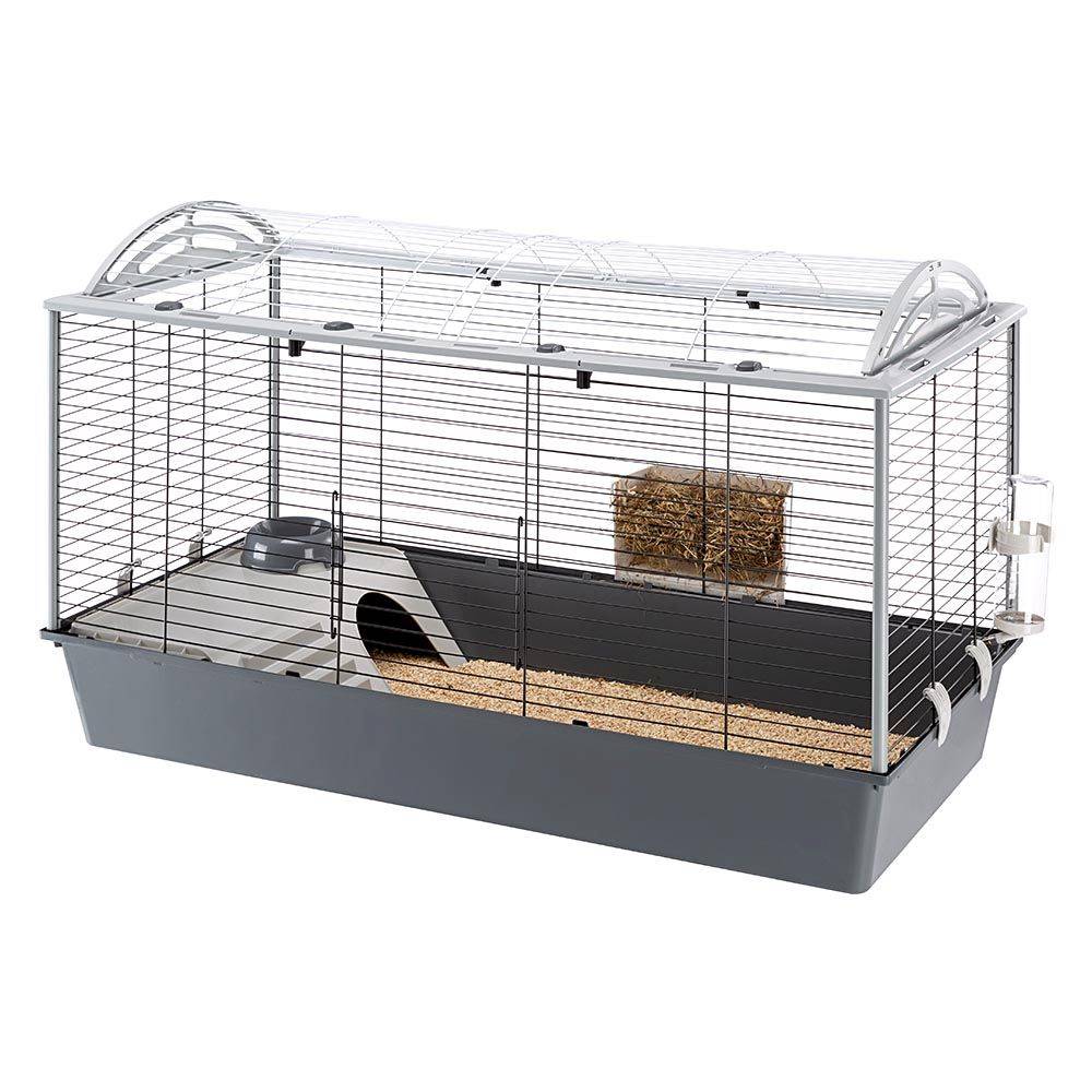 Ferplast - Cage pour Lapins et Cochons d'Inde CASITA 120H avec dessus Arrondi, Accessoires Inclus - Imagen 1