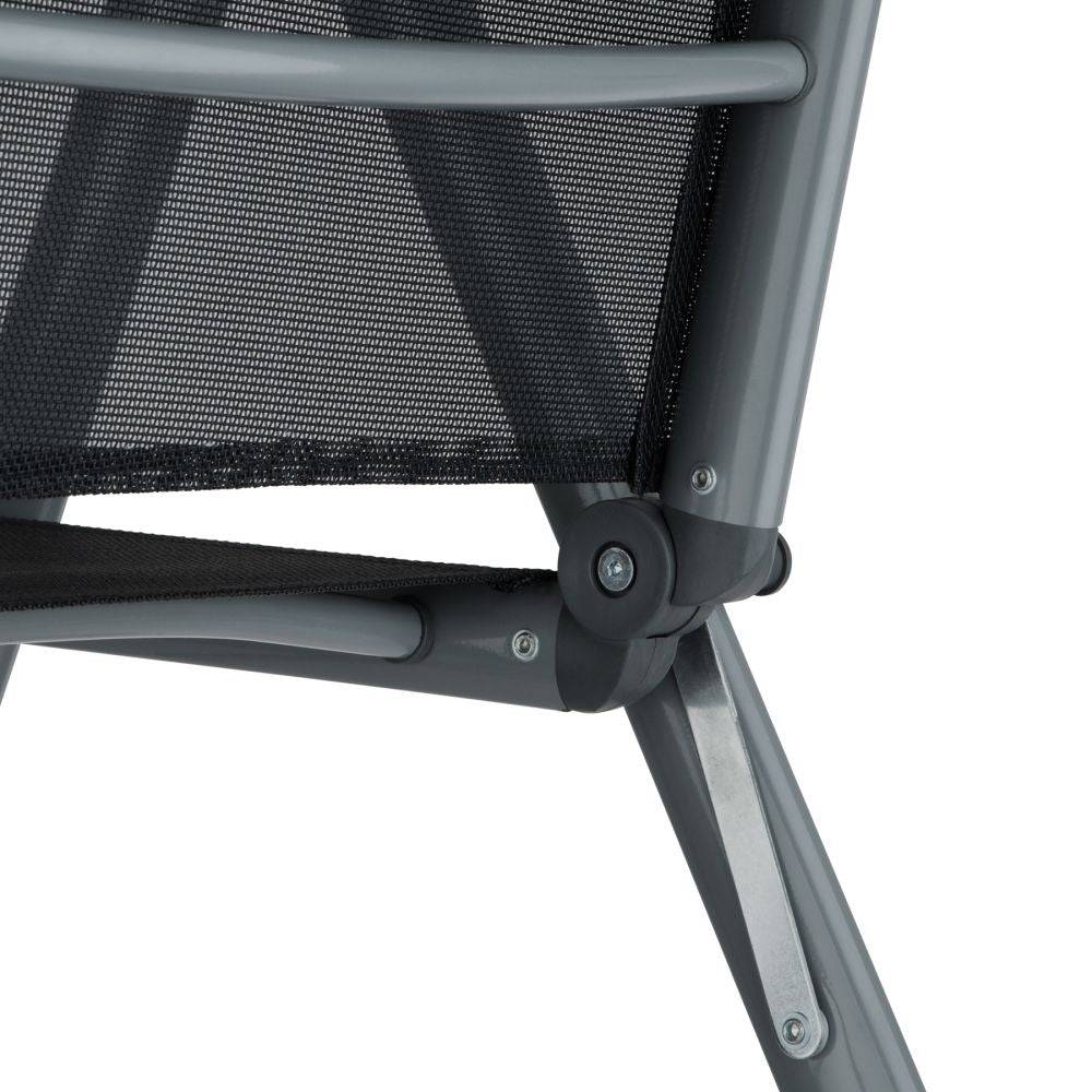 Helloshop26 - Salon de jardin aluminium 8 places gris foncé - Imagen 7