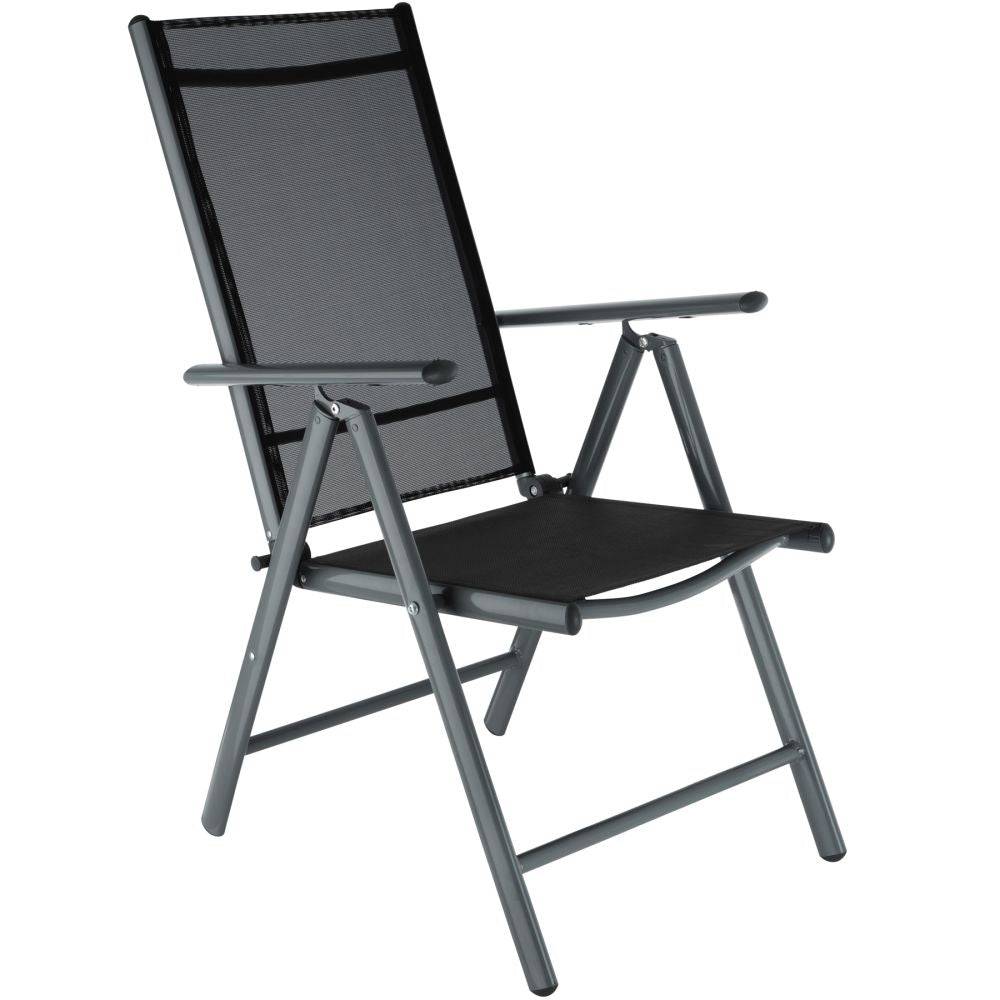 Helloshop26 - Salon de jardin aluminium 8 places gris foncé - Imagen 3