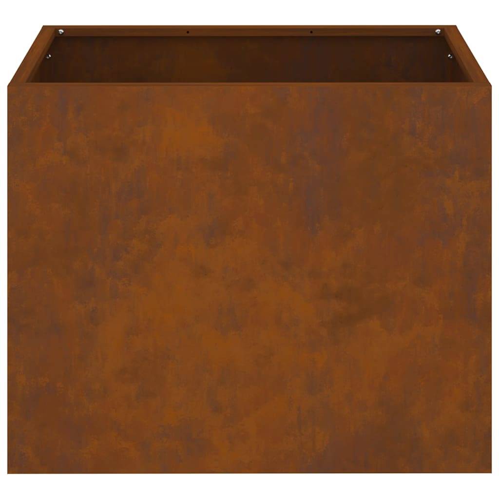 Maison Chic - Cache-pot, Pot De Fleurs Marron 50 x 32 x 40 cm Acier vieilli g400 - Image 4