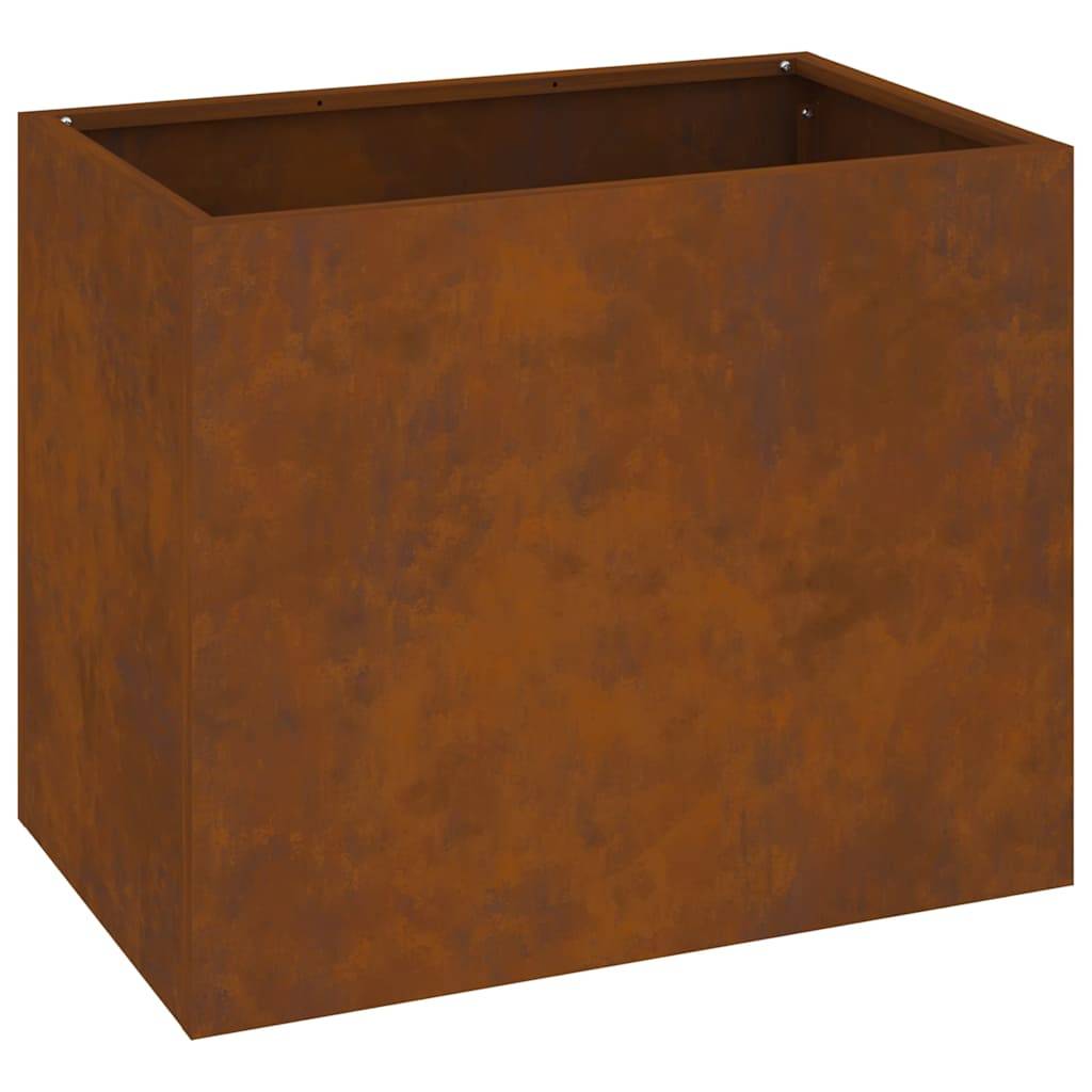 Maison Chic - Cache-pot, Pot De Fleurs Marron 50 x 32 x 40 cm Acier vieilli g400 - Image 1