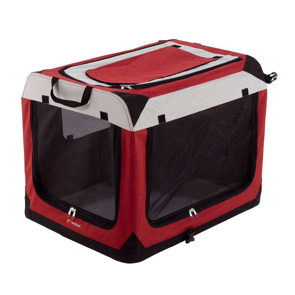 Ferplast - Ferplast Panier de transport pour chiens HOLIDAY 4 Panier de voyage pliable pour chiens de petite moyenne - Imagen 1