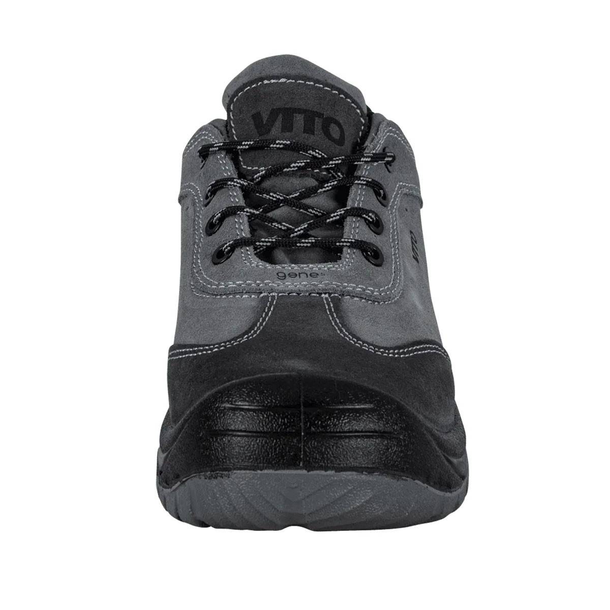 Vito - Chaussures de sécurité basse Modèle GENES S1P Taille 45 Cuir Suédé VITO - Imagen 3