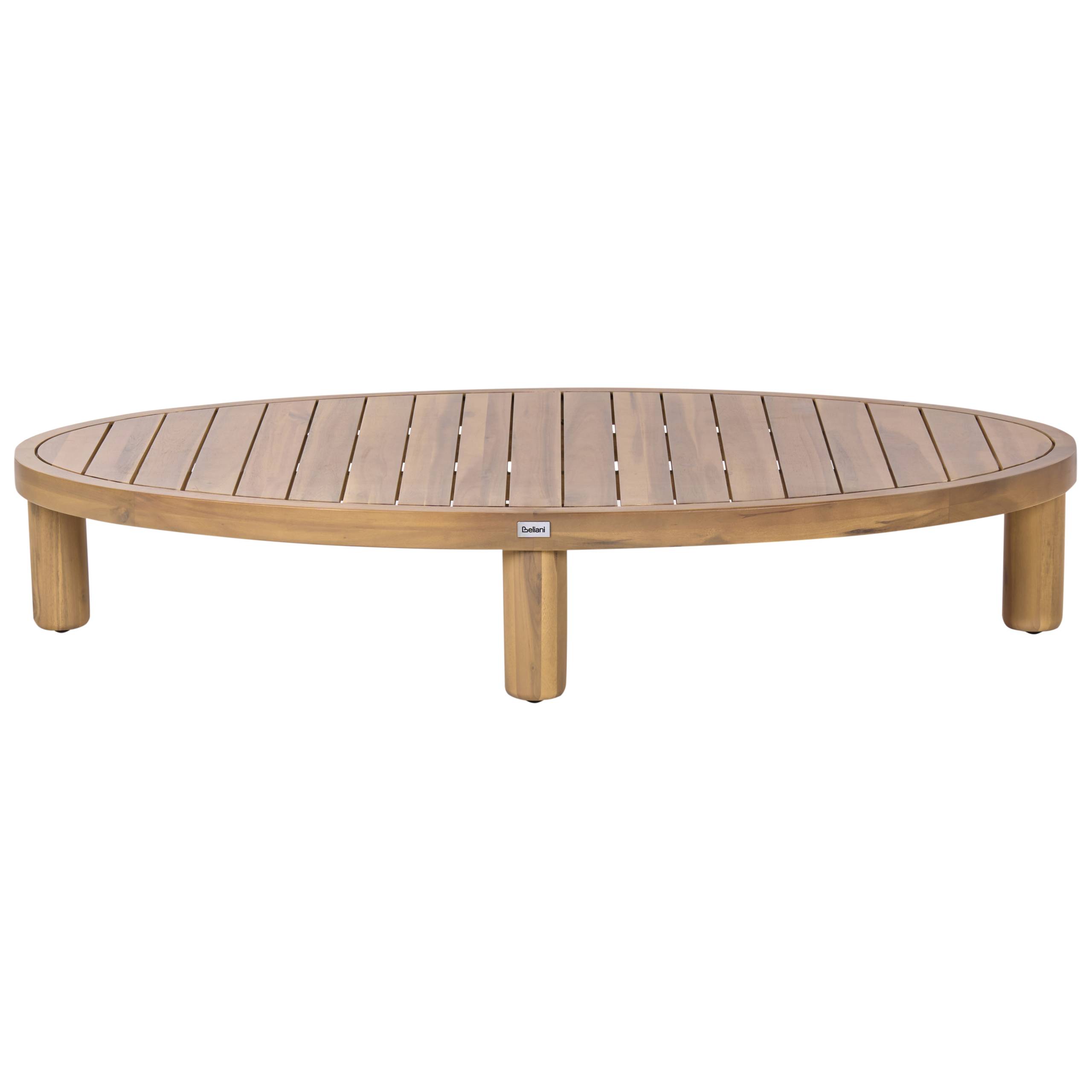 Table basse Acacia Marron clair NUMANA - Beliani - Image 3